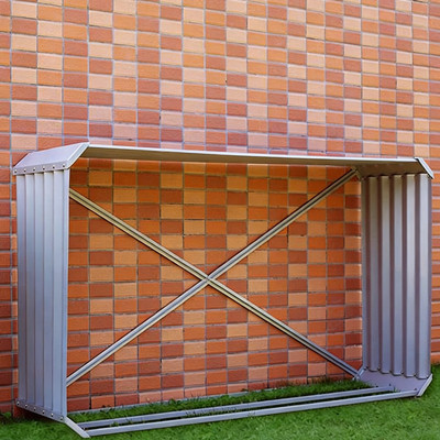 Wholesale Rectangle Sliver Firewood Storage