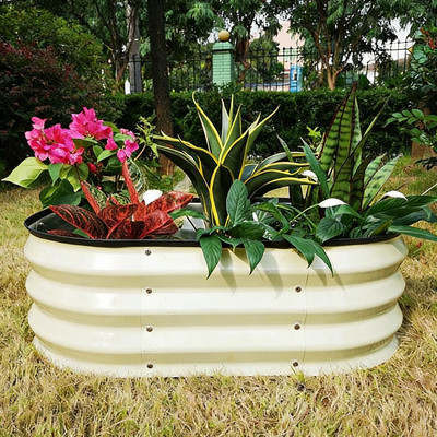 60 x 90CM Fast Assembly Creme Raised Garden Beds