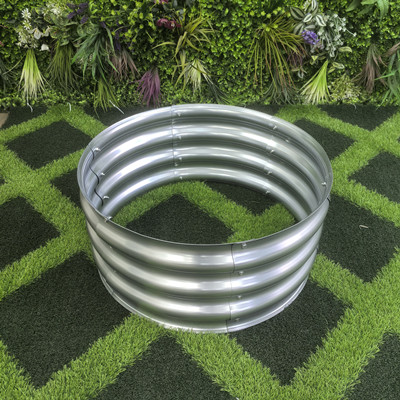 60cm x 28cm galvanized board primary color movable planting 